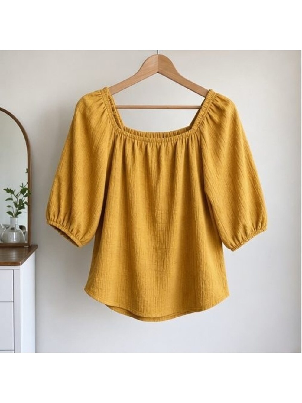 Mauve Pleated Blouse